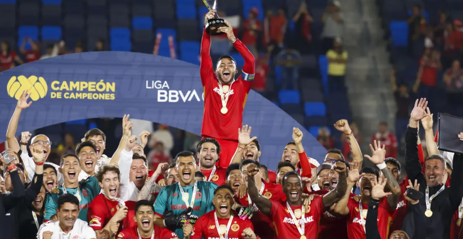 Toluca vence al América y se corona Campeón de Campeones 2025