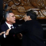 Zafarrancho en el Senado: Fernández Noroña y “Alito” Moreno se enfrentan en plena sesión