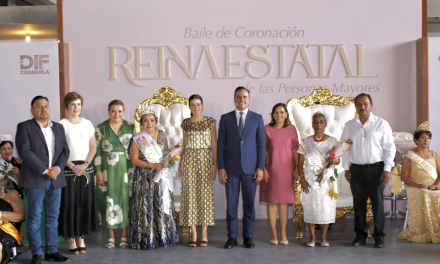 Torreón celebra: representante del DIF es coronada Reina Estatal del Adulto Mayor 2025