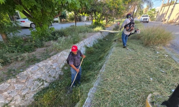 Inicia limpieza de la acequia Coahuila en Lerdo por instrucciones de la alcaldesa