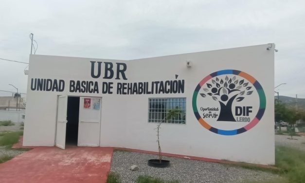 CONTINÚAN SERVICIOS DE TERAPIA FÍSICA EN LA UBR DE LERDO
