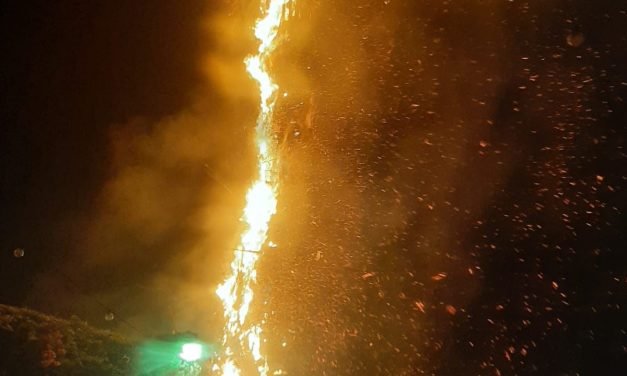 Atiende Protección Civil incendio en evento social en Lerdo