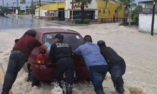 Tromba azota Piedras Negras: fuertes lluvias dejan inundaciones, rescates y daños en la ciudad