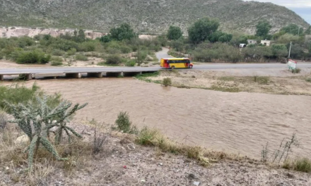 Río Aguanaval crece y beneficia al campo, pero comunidades exigen puente para no quedar incomunicadas