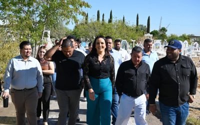 Supervisan en Lerdo preparativos para apertura del Panteón Municipal en Día de Muertos