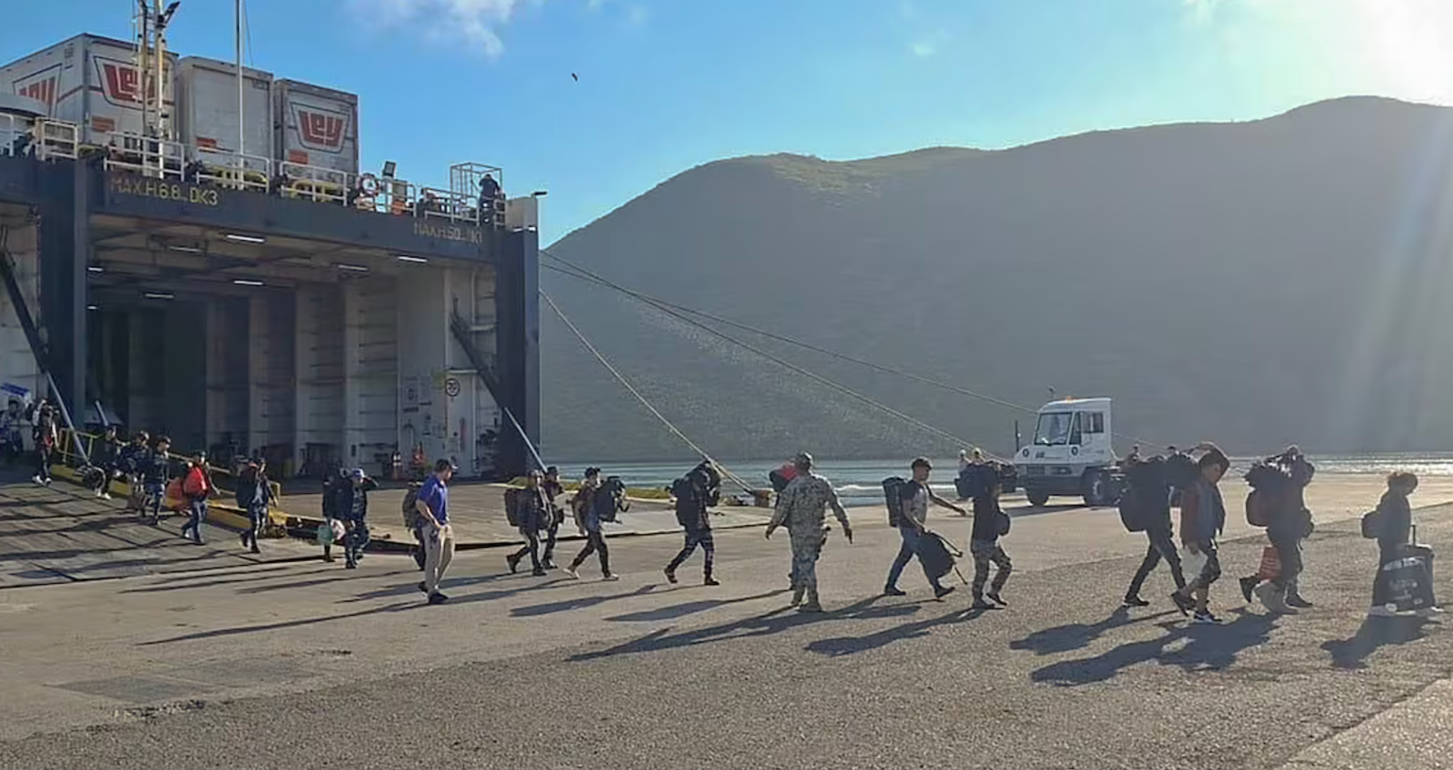 barco en el Golfo de California