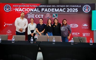Niños laguneros se preparan para representar a Coahuila en el Nacional Infantil de Futbol Americano