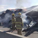 Incendio consume 30 toneladas de algodón en Lerdo; trabajaron 11 horas para sofocarlo