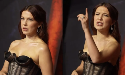 Millie Bobby Brown confronta a fotógrafo en la alfombra roja de Stranger Things y el momento se vuelve viral