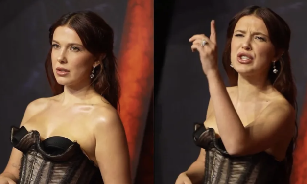 Millie Bobby Brown confronta a fotógrafo en la alfombra roja de Stranger Things y el momento se vuelve viral