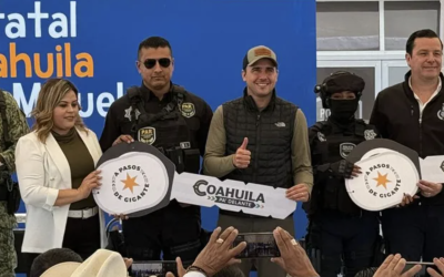 Coahuila fortalece su blindaje con nuevo cuartel policial en la frontera con Chihuahua
