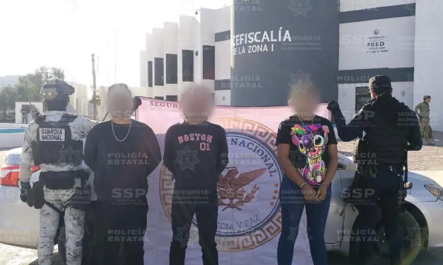 Cae banda de presuntos extorsionadores en Lerdo