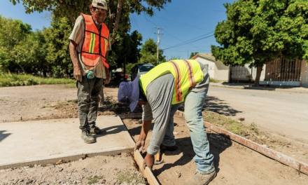 Avanza construcción de nueva plaza en la colonia El Pedregal de Torreón
