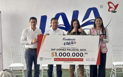 Gómez Palacio y Fundación Lala firman convenio para fortalecer programas sociales y entregar mil sillas de ruedas