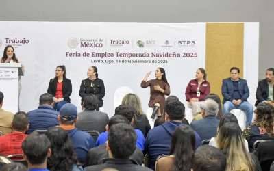 Lerdo realiza su Primera Feria del Empleo Navideño 2025 con más de mil vacantes disponibles