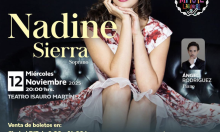 DIF Torreón invita al Recital de Ópera con Nadine Sierra en el Teatro Isauro Martínez