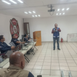 Capacitan a Protección Civil y Bomberos de Torreón en manejo de transformadores eléctricos