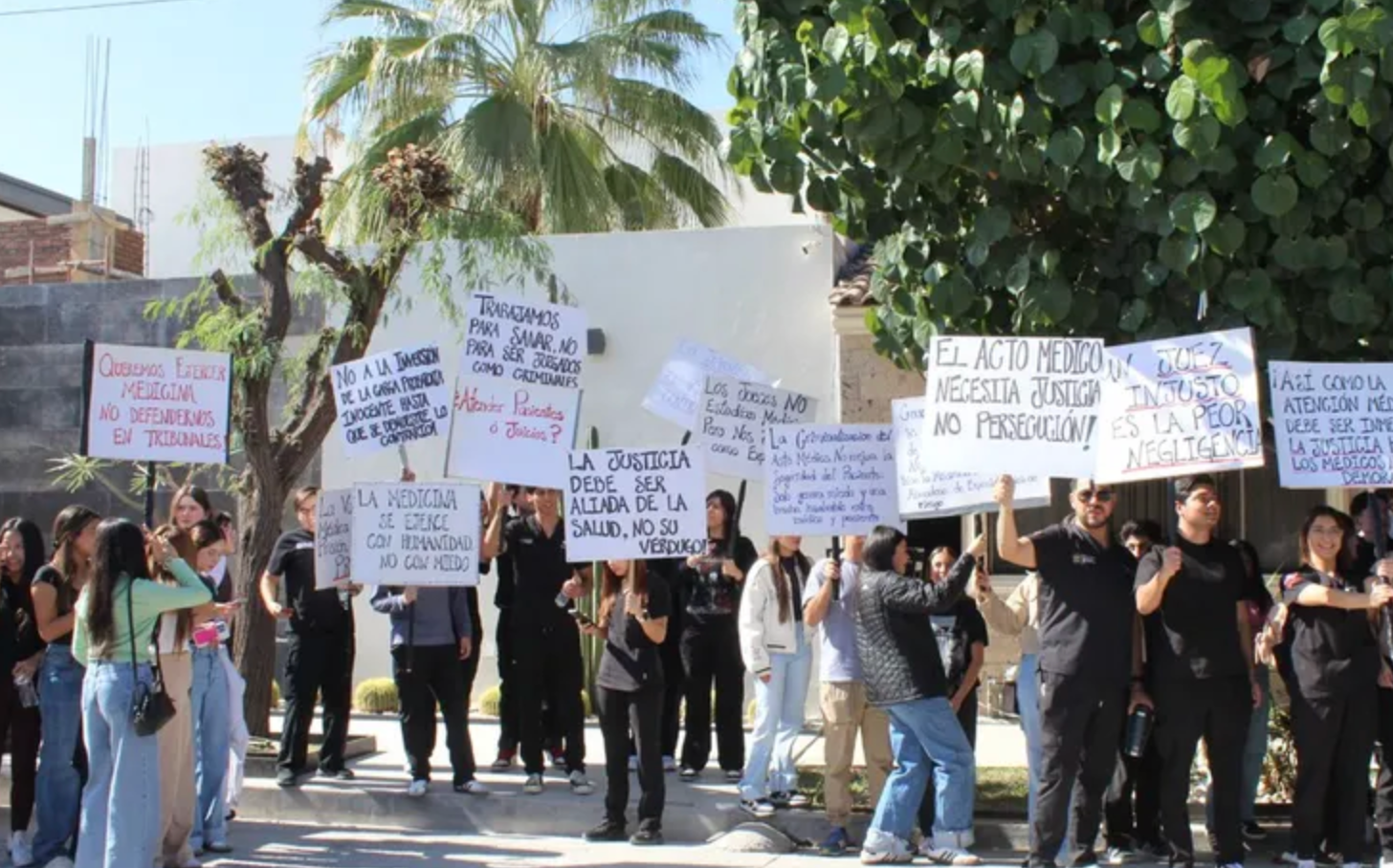 protesta medicos