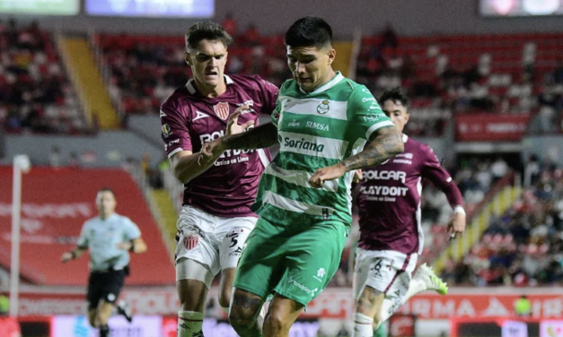 Santos Laguna cae 4-1 ante Necaxa y complica su pase al Play In del Apertura 2025