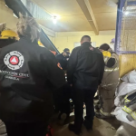 Empleada resulta lesionada tras quedar prensada en elevador del Mercado de Abastos de Torreón