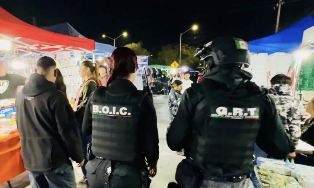 Operativo interinstitucional inhibe venta clandestina de pirotecnia en Torreón