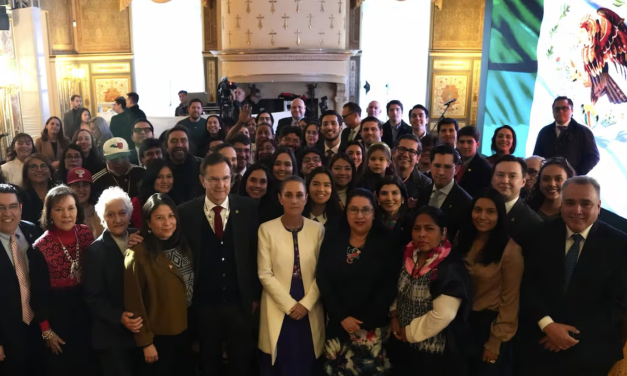 Claudia Sheinbaum sostiene reunión “cordial” con Donald Trump y Mark Carney tras sorteo del Mundial 2026