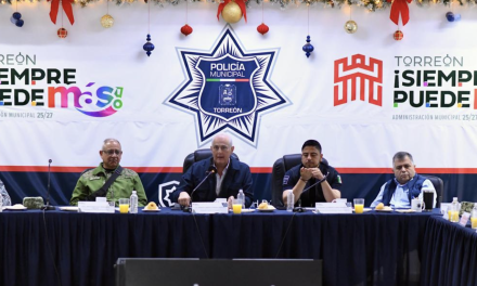 Torreón inicia 2026 con balance positivo en seguridad y nuevos retos por delante
